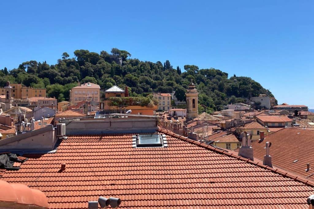 Cosy Penthouse Old Town Sea View Little Terraces Air Conditionned Nice Exterior foto