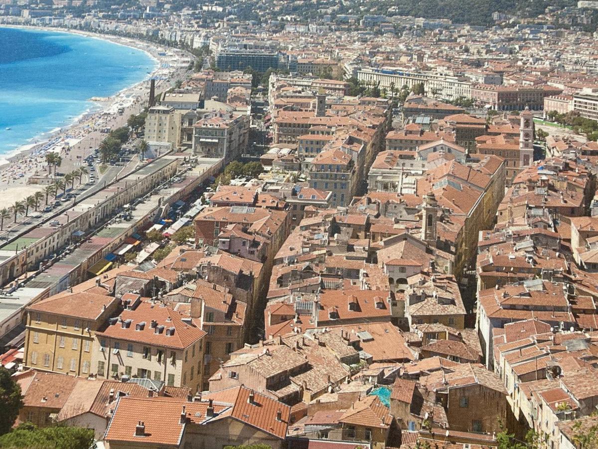 Cosy Penthouse Old Town Sea View Little Terraces Air Conditionned Nice Exterior foto