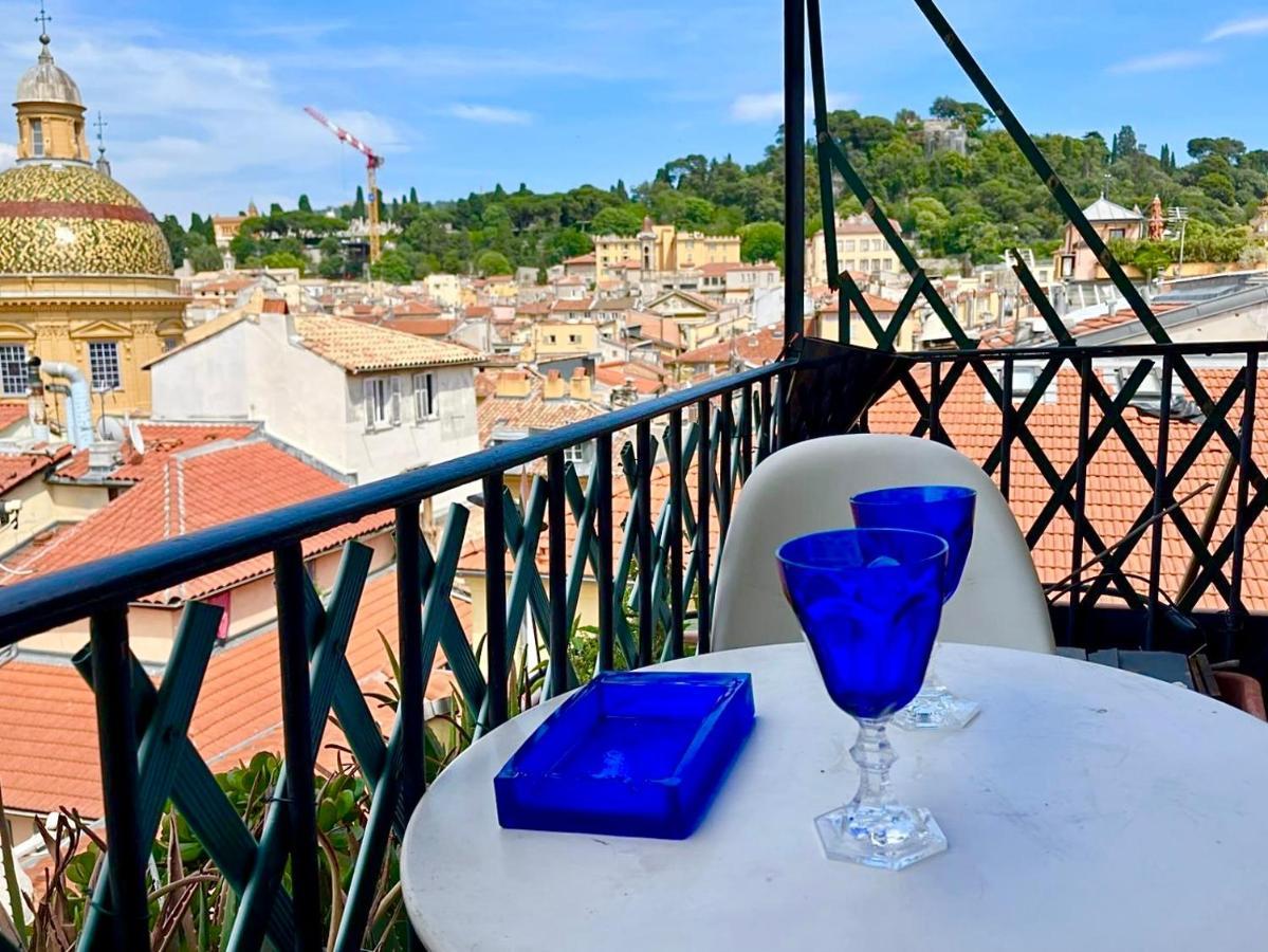 Cosy Penthouse Old Town Sea View Little Terraces Air Conditionned Nice Exterior foto